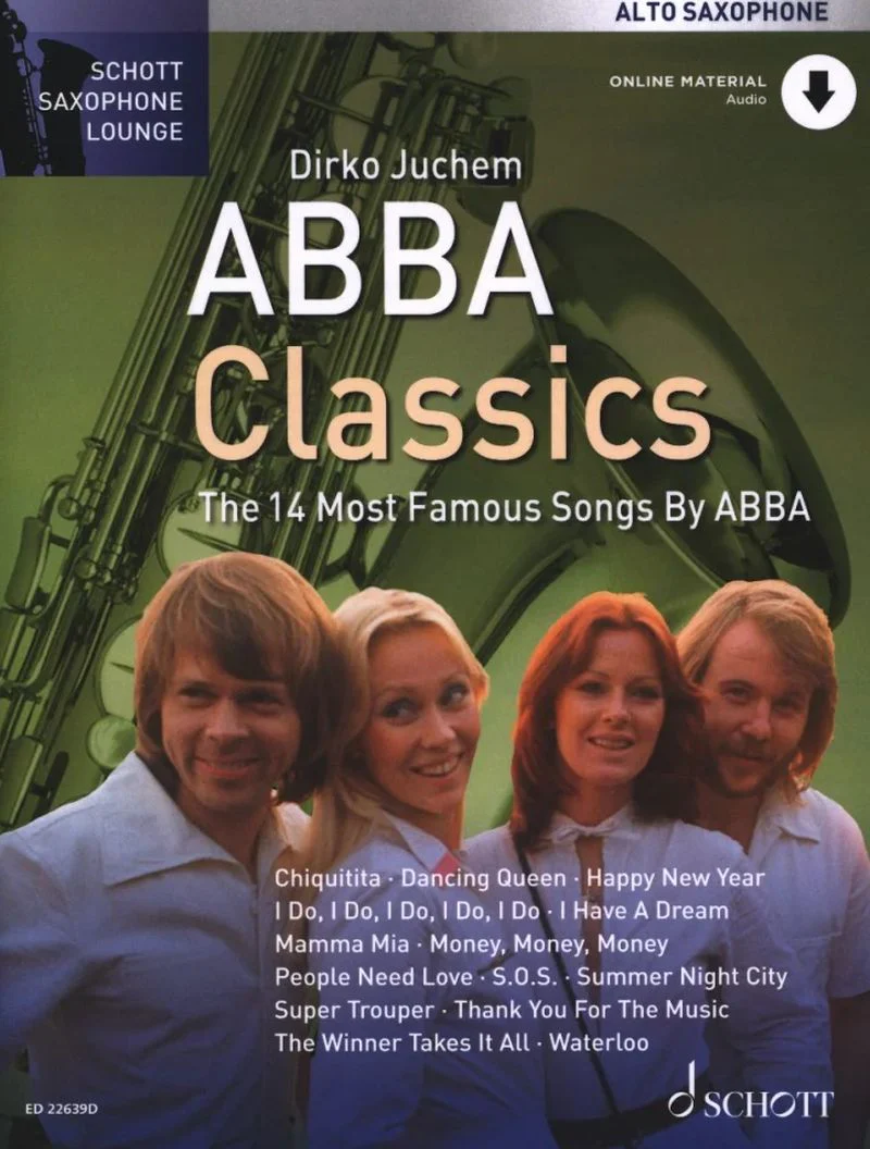 Abba Classics +AO - Alto Saxophone (mib) et Piano