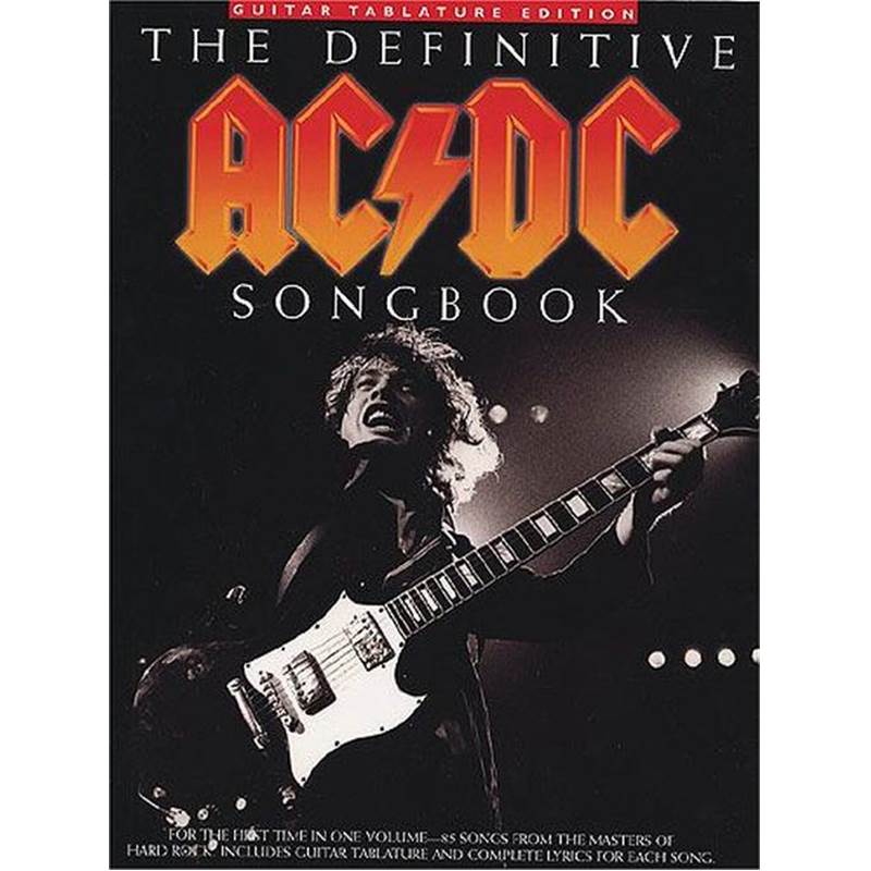 AC/DC - Definitive Songbook Guitar Tab.