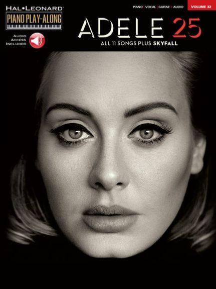 Adele - Piano Play-along Vol.32 Album 25 + Online Audio Access