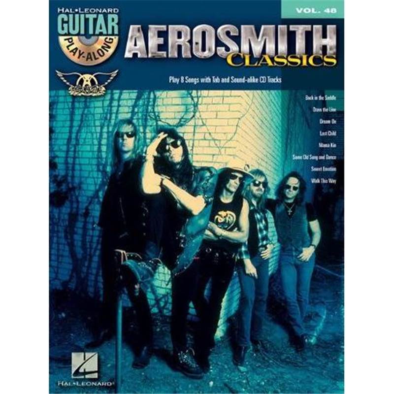Aerosmith - Guitar Play Along Vol.48 + Online Audio Access