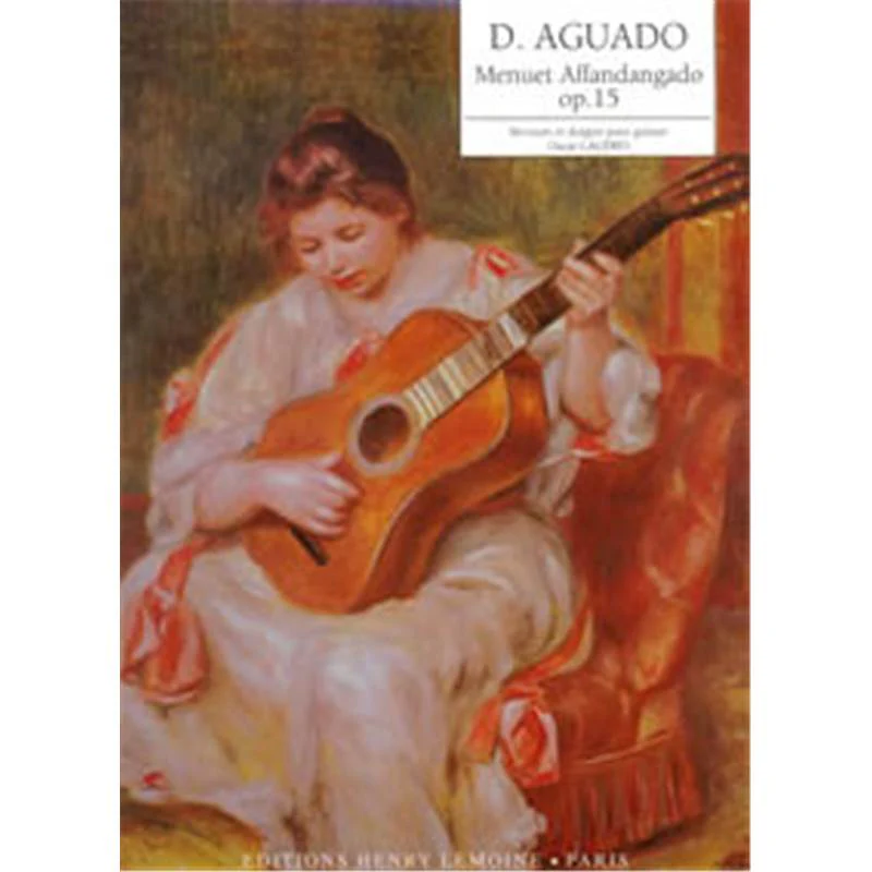 Aguado Dionisio - Menuet Affandangado Op.15 - Guitare