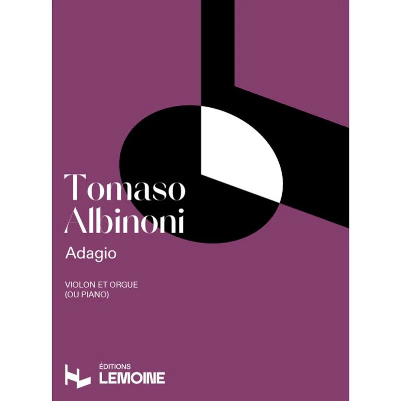 Albinoni Tomaso - Adagio - Violon et Orgue (ou Piano)