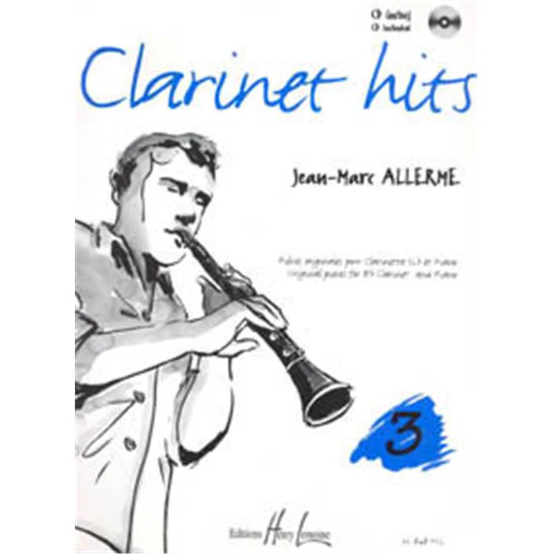 Allerme Jean-Marc - Clarinet Hits Vol.3 + Cd - Clarinette et Piano