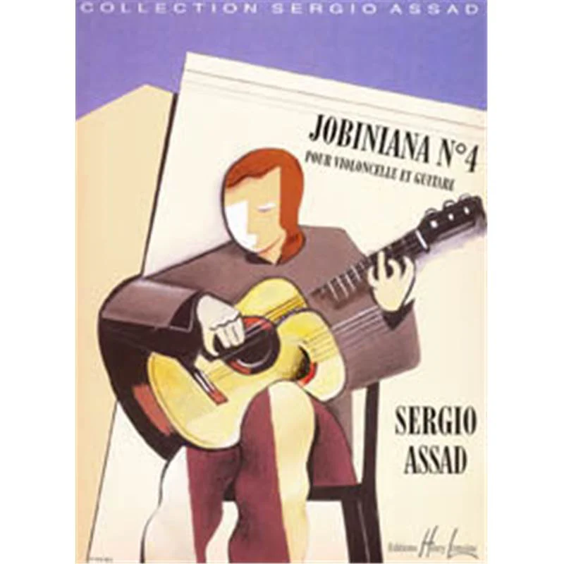 Assad Sergio - Jobiniana N°4 - Violoncelle et Guitare