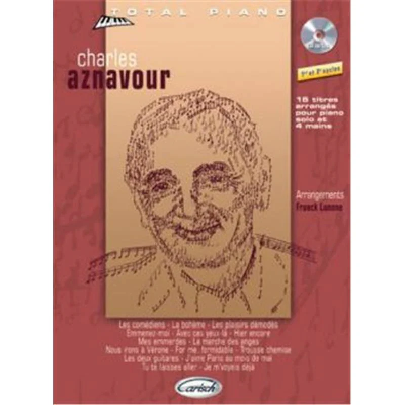 Aznavour Charles - Collection Total Piano + Cd