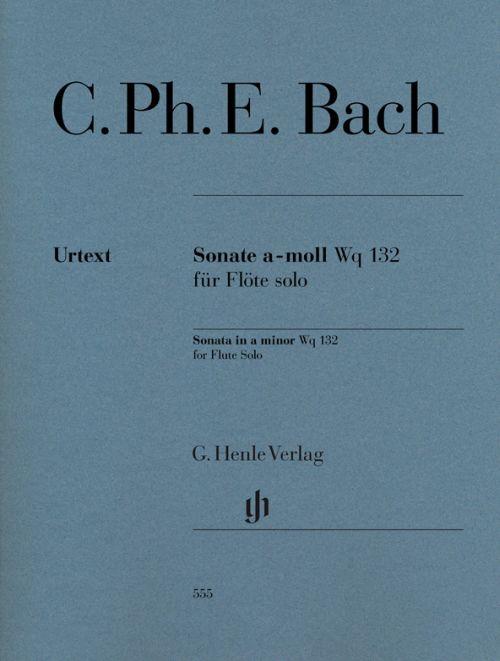 Bach Carl Philipp Emanuel - Sonate pour Flute Wq 132 en la Mineur - Flute Solo