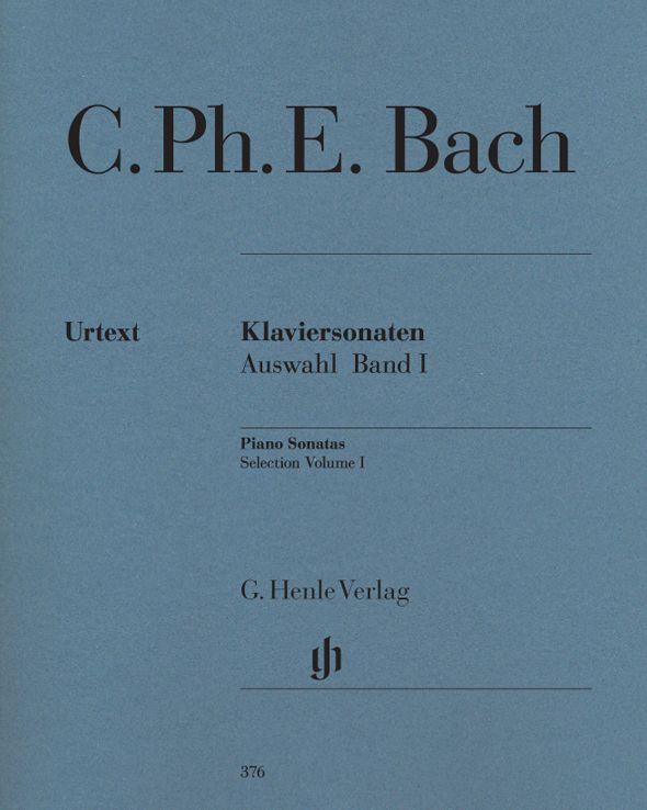 Bach Carl Philipp Emanuel - Sonates Choisies Volume 1 - Piano