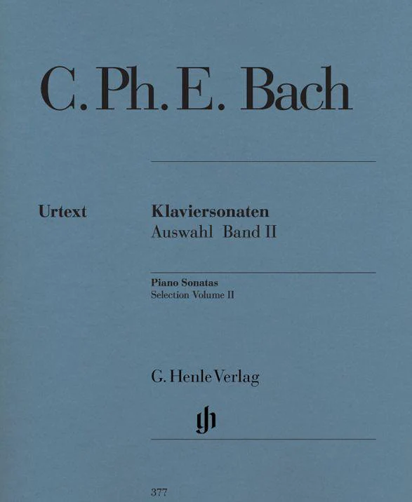 Bach Carl Philipp Emanuel - Sonates Choisies Volume 2 - Piano