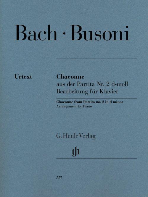 Bach Jean Sebastien/busoni Ferrucio - Chaconne Bwv1004 (d'apres Partita 2 pour Violon) Re Min -piano