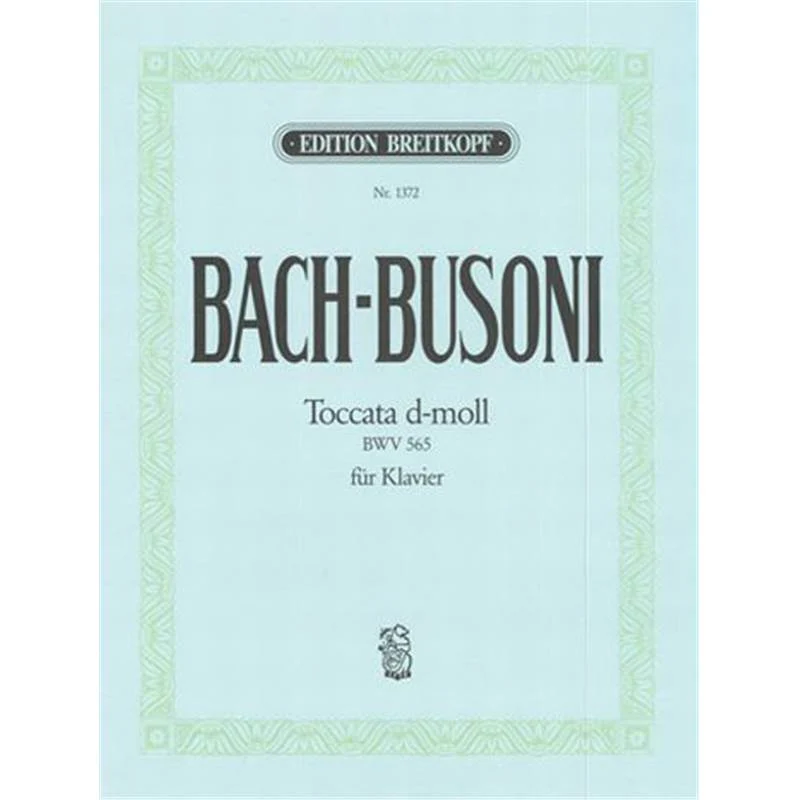 Bach Jean Sebastien/busoni Ferrucio - Toccata Bwv565 Re Mineur Piano