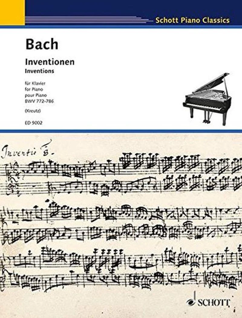 Bach Jean Sebastien - Inventions (15) A 2 Voix Bwv772 A 786 - Piano