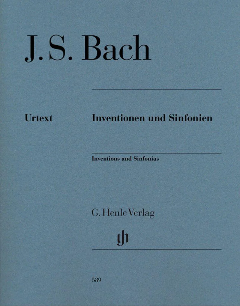 Bach Jean Sebastien - Inventions A Deux et Trois Voix Bwv 772 à Bwv 801 - Piano
