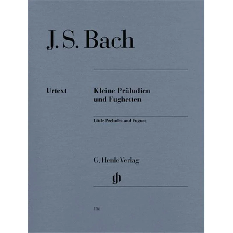 Bach Jean Sebastien - Petits Preludes et Fugues
