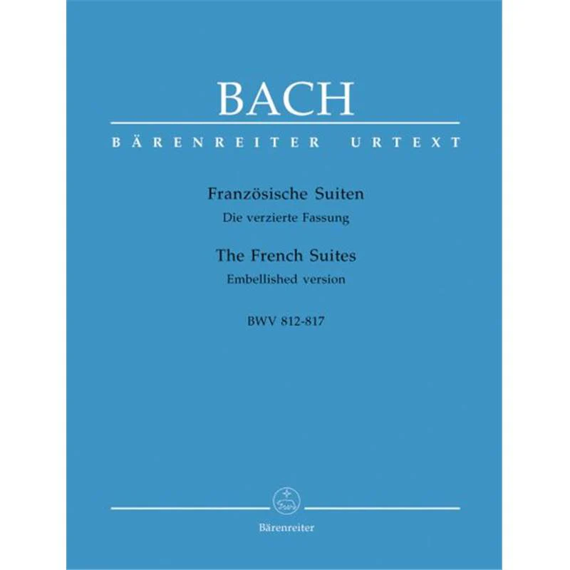 Bach Jean Sebastien - Suites Francaises Bwv 812 A 817 Piano