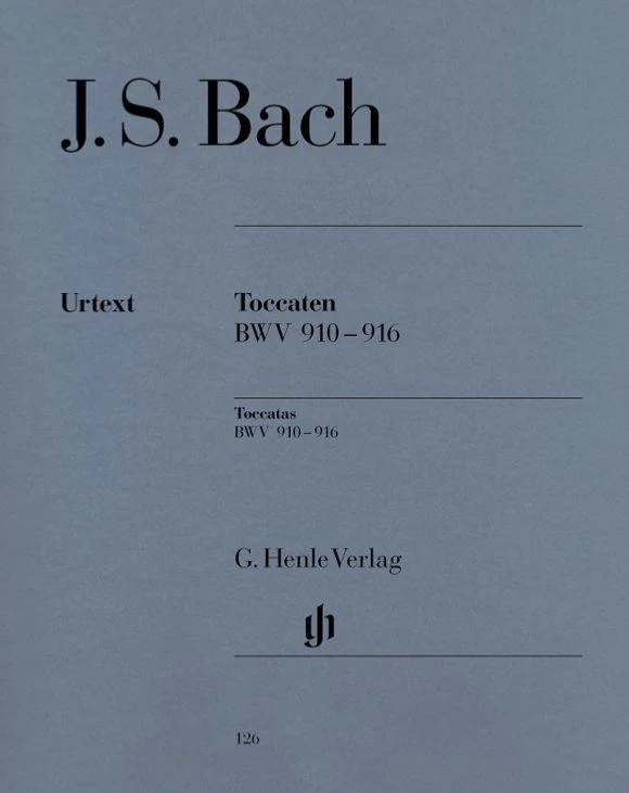 Bach Jean Sebastien - Toccatas Bwv 910 A Bwv 916 - Piano