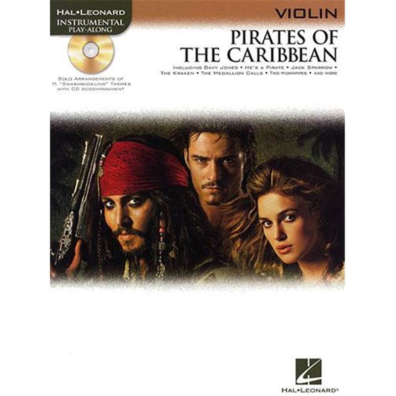 Badelt Klaus - Pirates Of The Caribbean For Violin avec audio accès