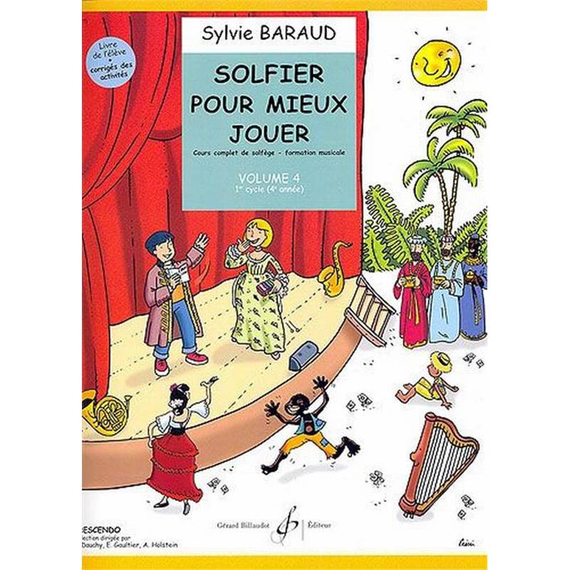 Baraud Sylvie - Solfier pour Mieux Jouer Vol.4