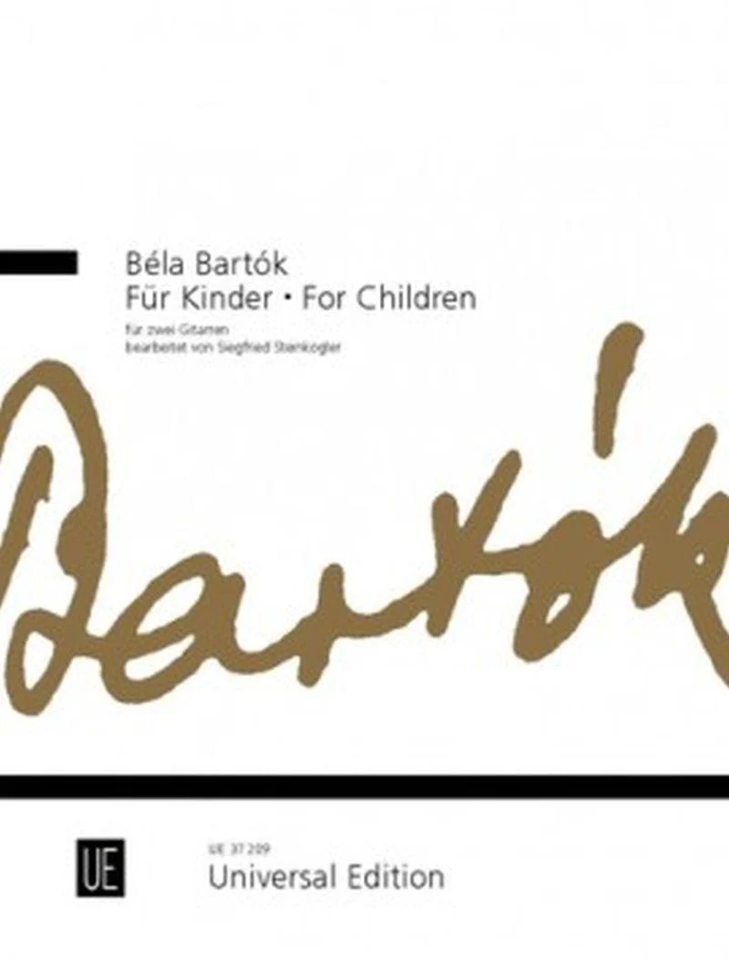 Bartok Bela - For Children - Deux Guitares