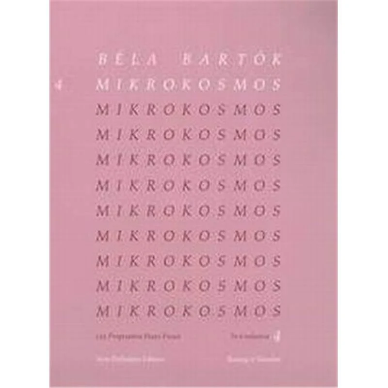 Bartok Bela - Mikrokosmos Vol.4 Piano
