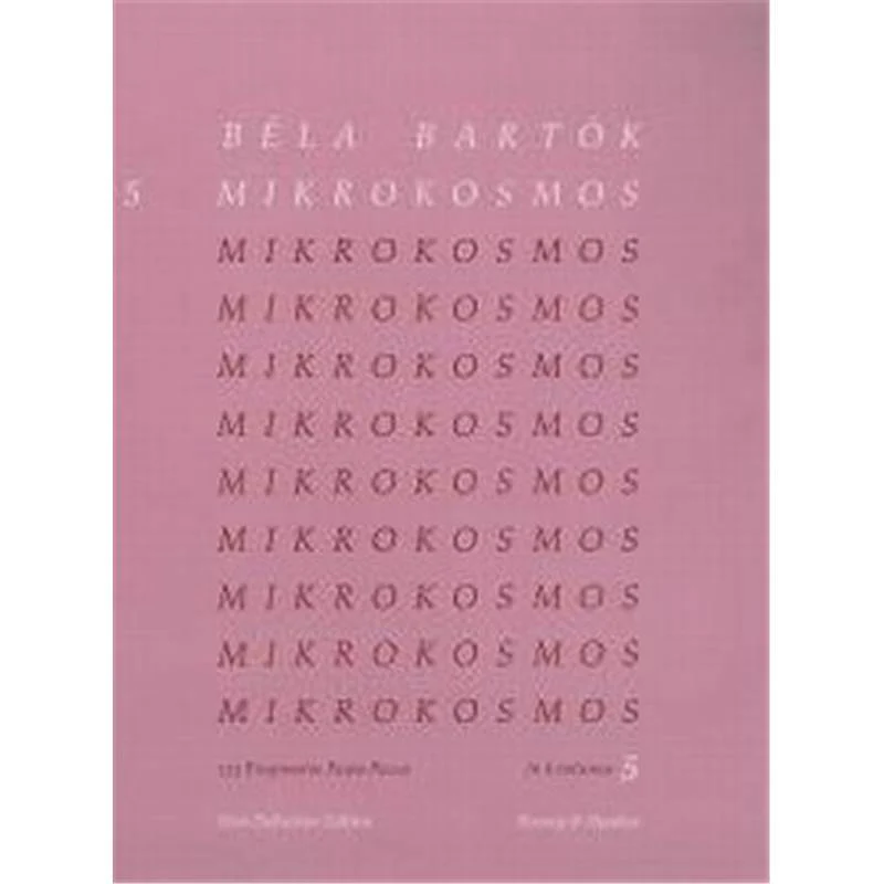 Bartok Bela - Mikrokosmos Vol.5 Piano