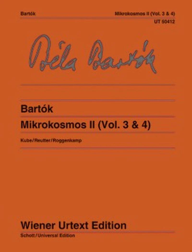 Bartok Bela - Mikrokosmos Volume 2 (livres 3 et 4) - Piano
