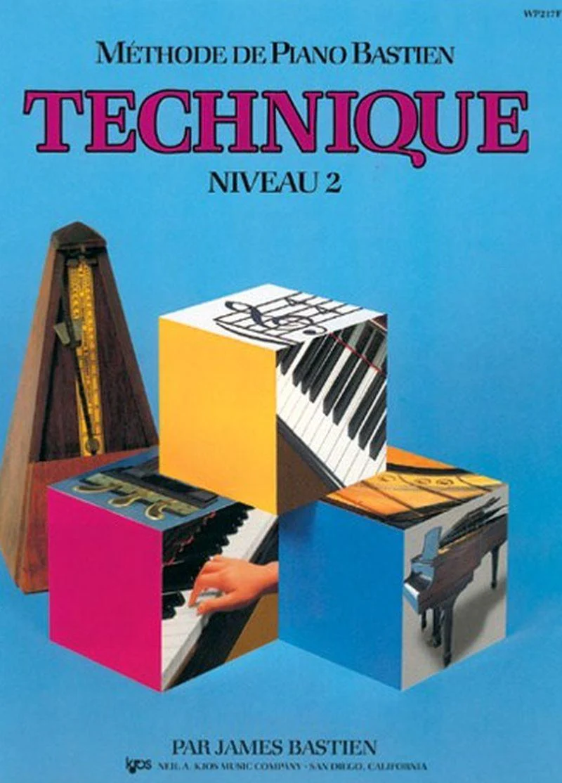 Bastien James - Methode de Piano Technique Niveau 2 - Piano