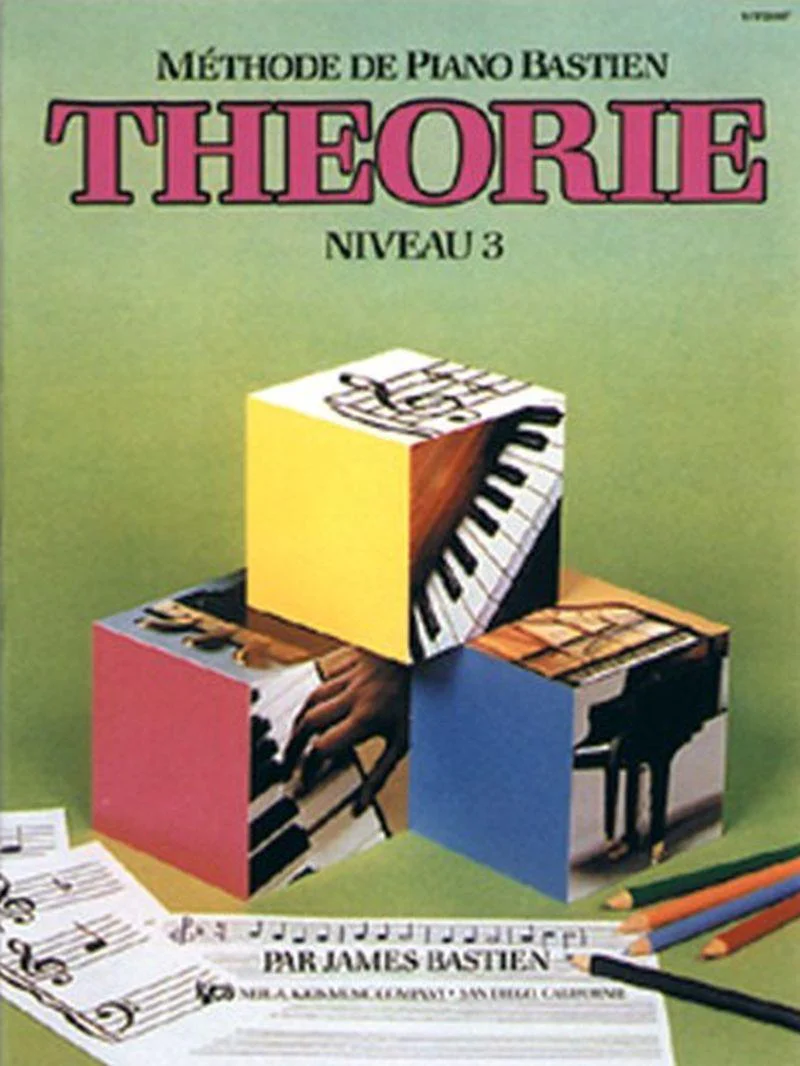 Bastien James - Theorie Niveau 3 - Piano