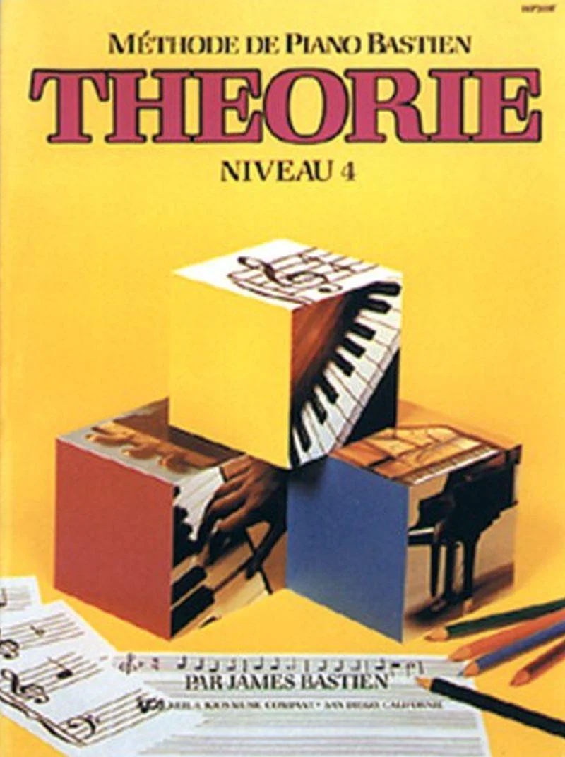 Bastien James - Theorie Niveau 4 - Piano
