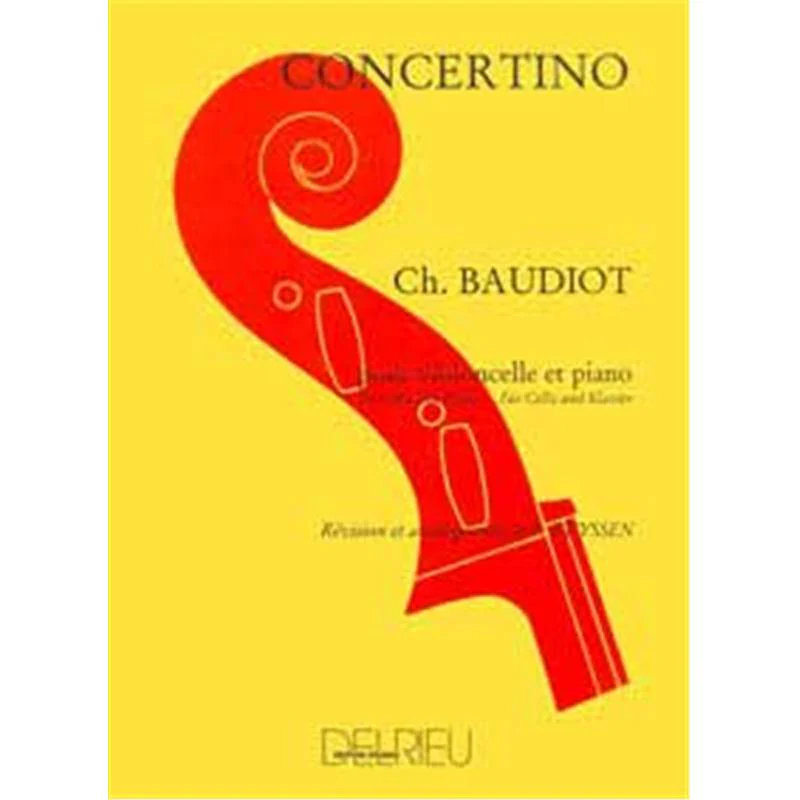 Baudiot Cn - Concertino - Violoncelle et Piano