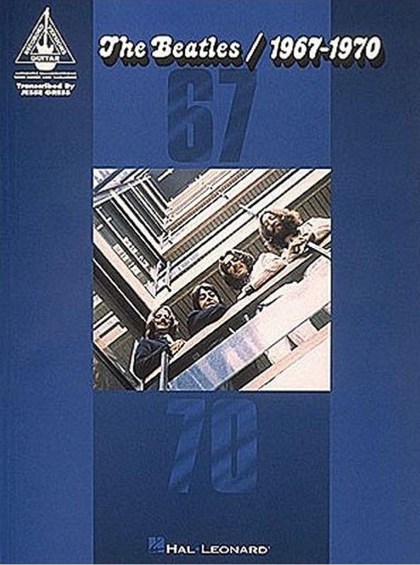 Beatles - 1967/1970 Blue Guitar Recorded Version Tab