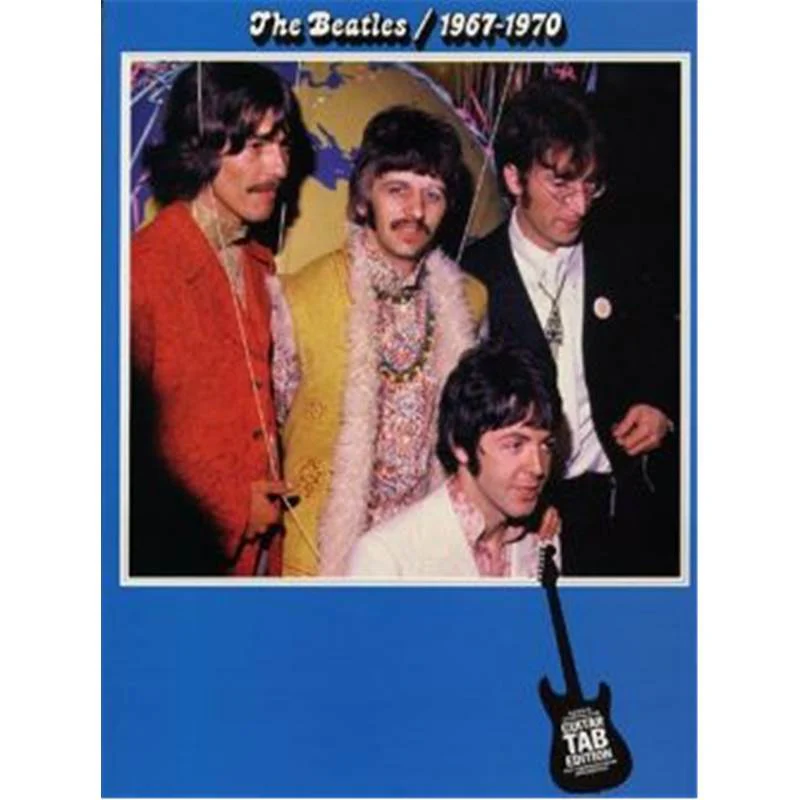 Beatles The - 1967 1970 Guitar Tab. Bleu