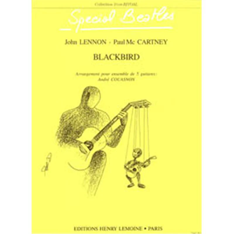 Beatles The - Blackbird pour 5 Guitares