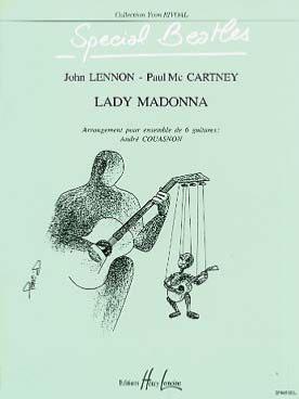 Beatles The - Lady Madonna Arrangement pour 6 Guitares