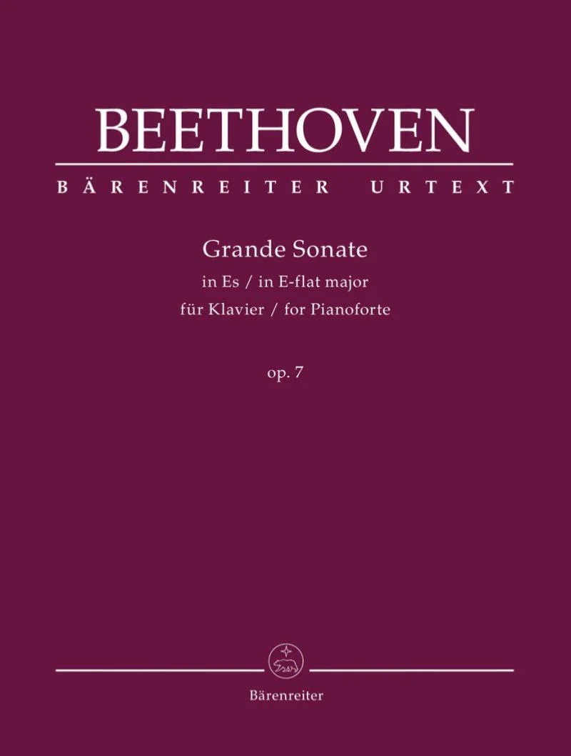 Beethoven Ludwig Van - Grande Sonate Opus 7 en Mib Majeur - Piano