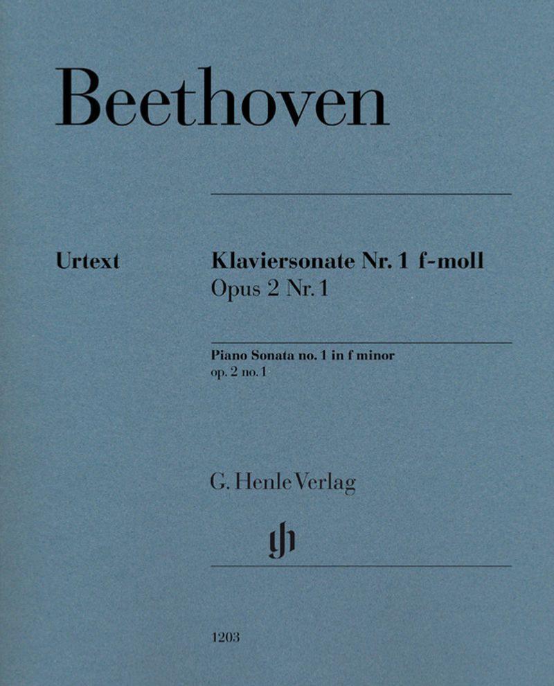 Beethoven Ludwig Van  - Sonate N1 Opus2/1 en Fa Mineur (nouvelle Edition) - Piano