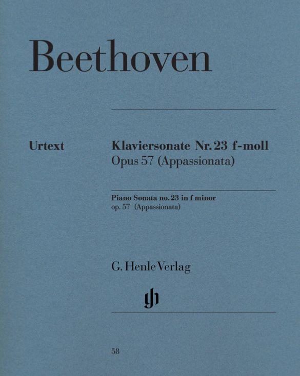 Beethoven - Sonate No23 Op.57 en Fa Mineur Dite Appassionata - Piano