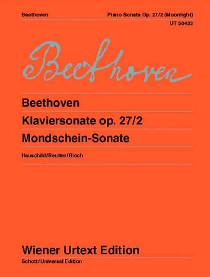 Beethoven - Sonate Op.27/2 en Do# Mineur : clair de lune - Piano
