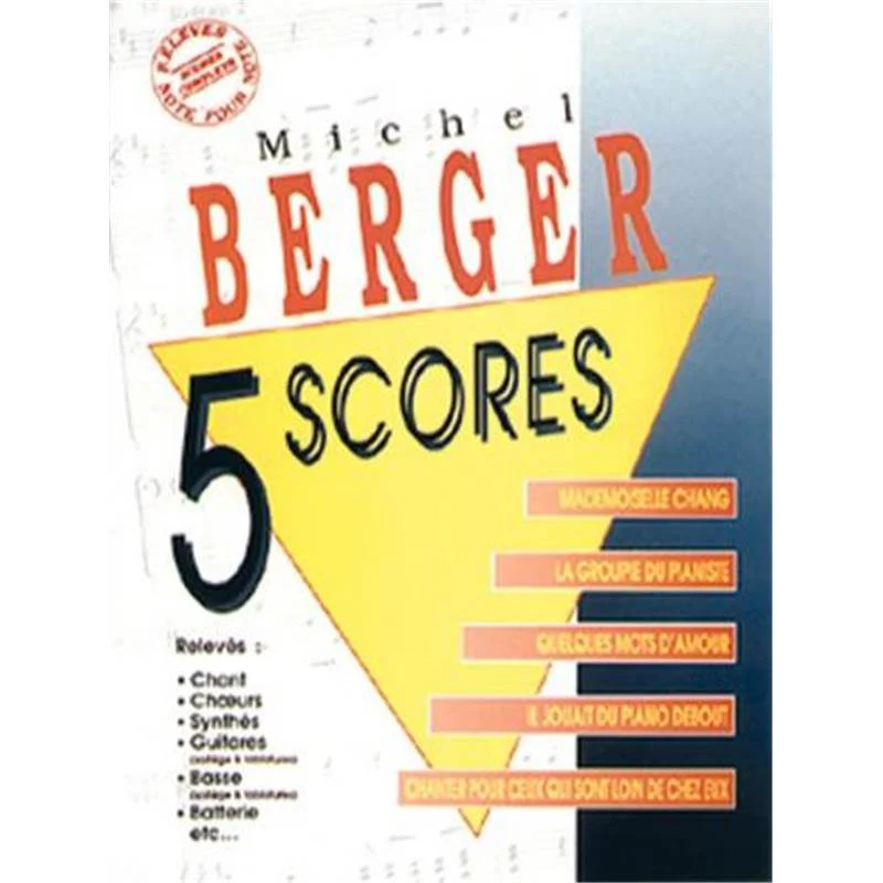 Berger Michel - 5 Scores