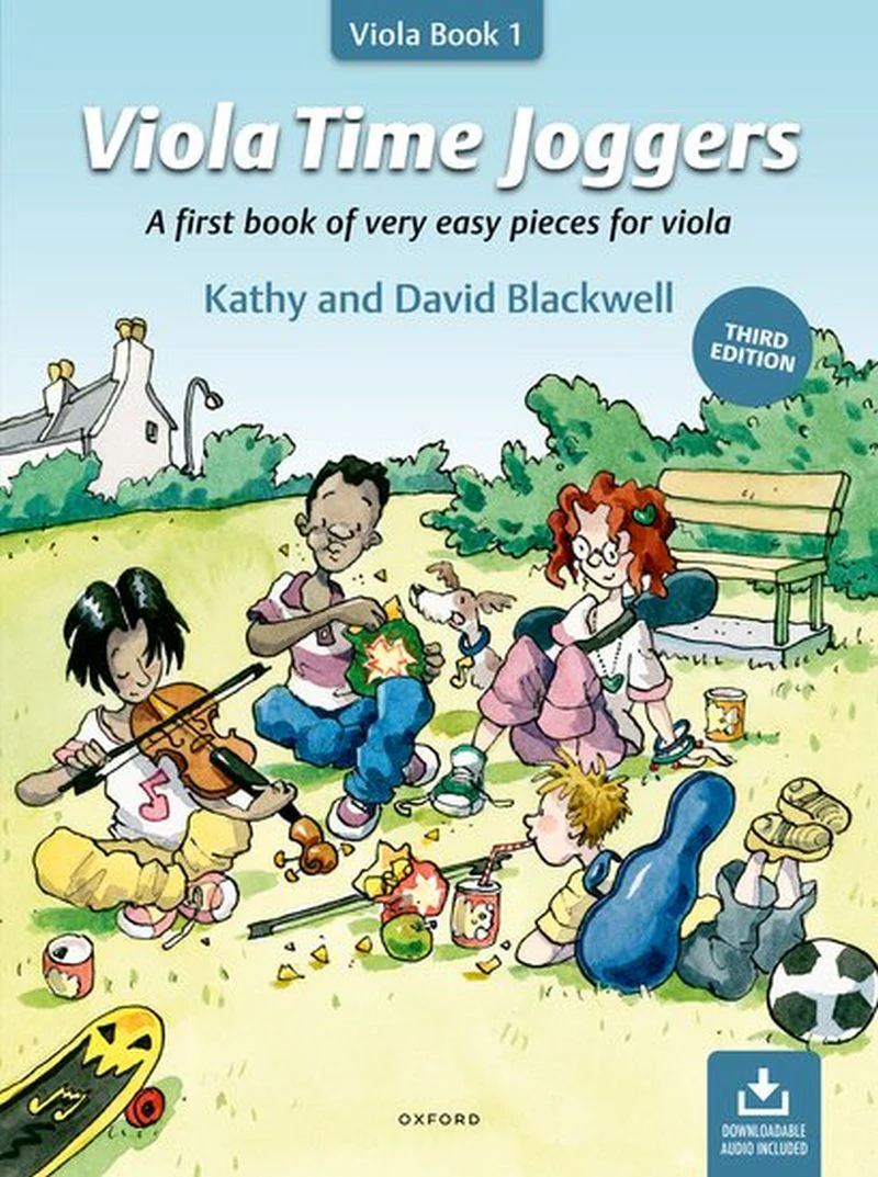 Blackwell David et Kathy - Viola Time Joggers (troisième édition) +AO - Alto