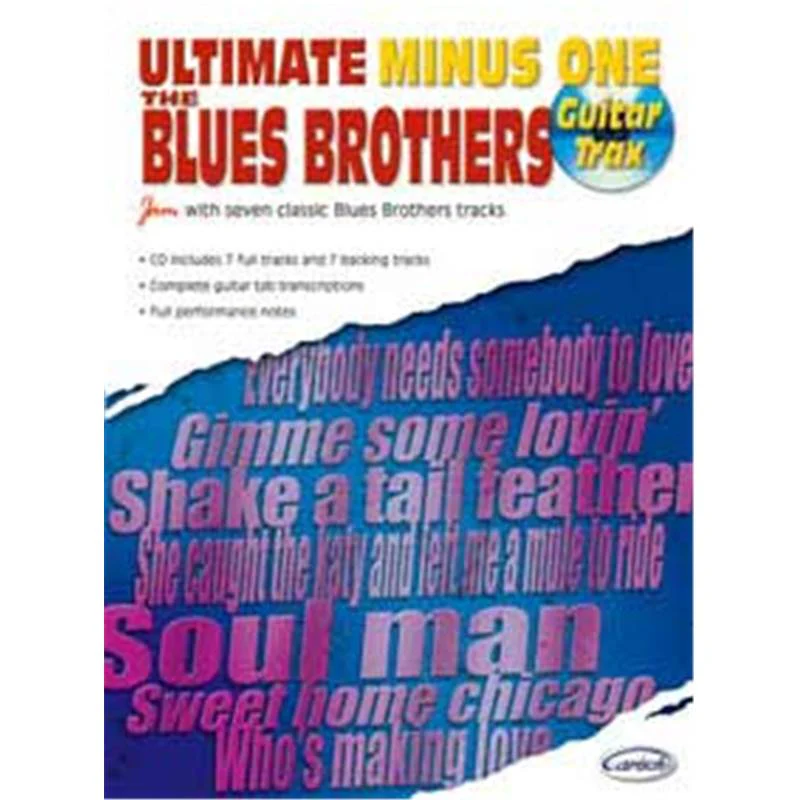 Blues Brothers - Ultimate Minus One Guitar Trax + Cd