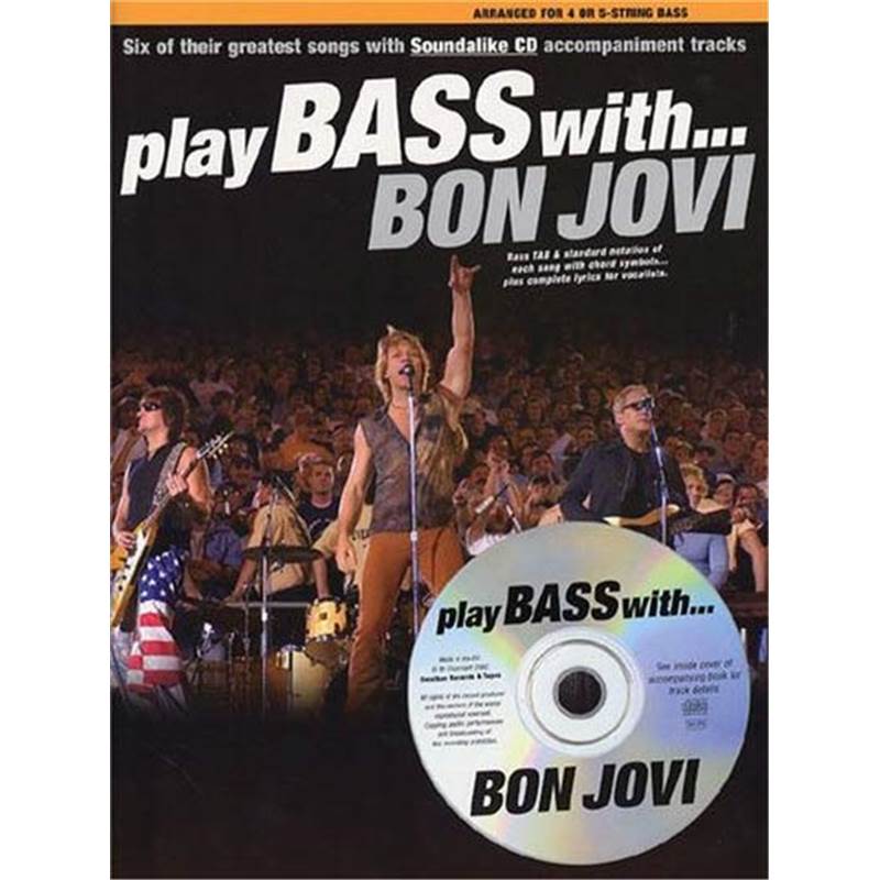 Bon Jovi - Play Bass With + Cd