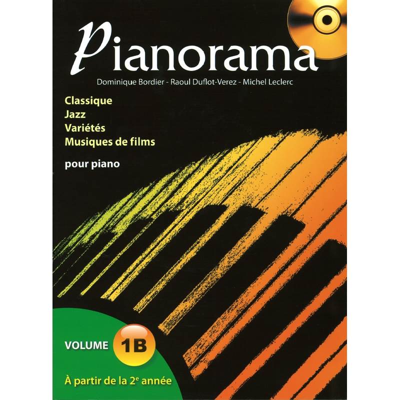 Bordier/duflot-verez/leclerc - Pianorama 1b + Cd