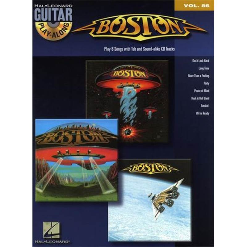 Boston - Guitar Play Along Vol.086 + Cd