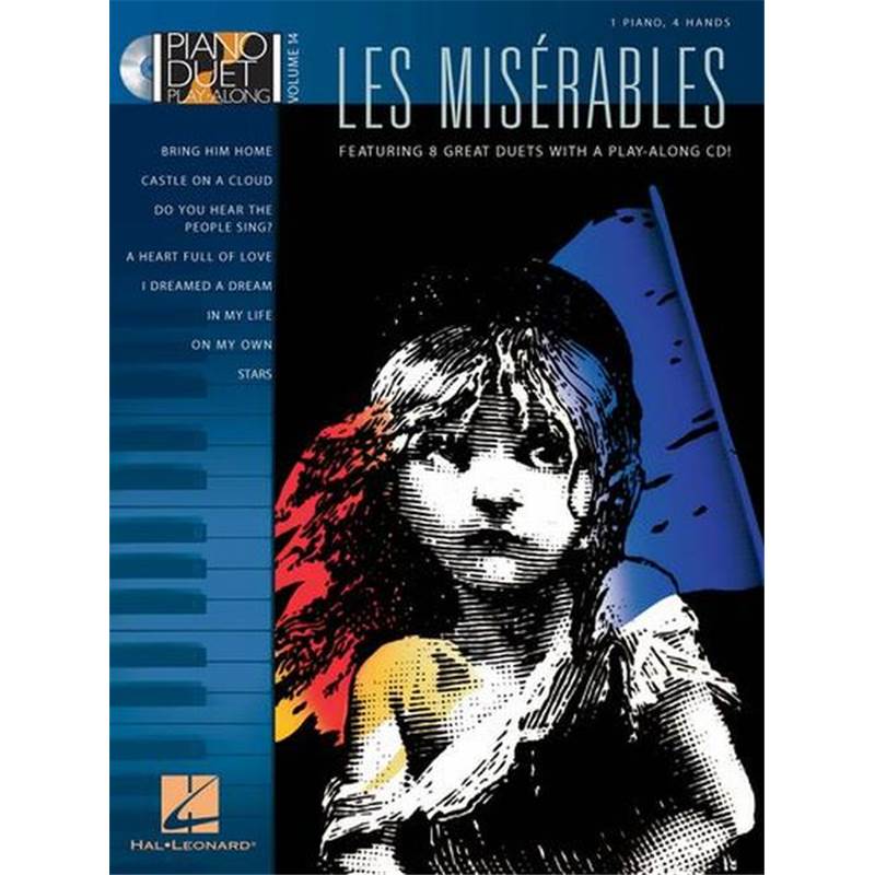 Boublil / Schonberg - les Miserables Piano Duet Play Along Vol.014 + Cd