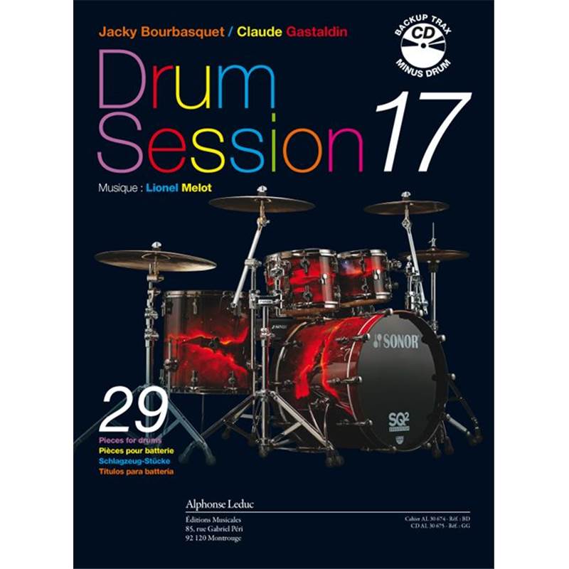Bourbasquet Jacky / Gastaldin Claude - Drum Session 17 + Cd