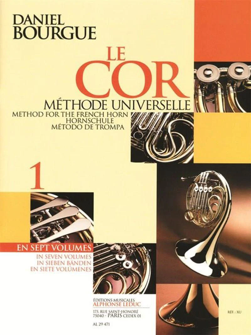 Bourgue Daniel - le Cor Methode Universelle Volume 1