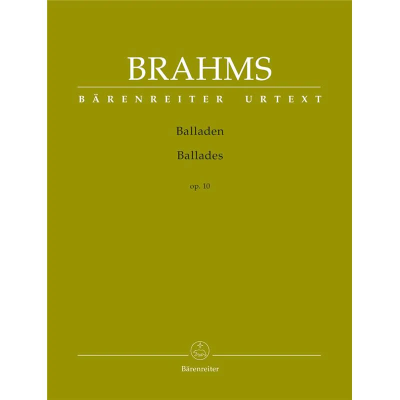 Brahms - Ballades Opus 10 - Piano