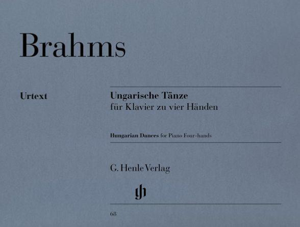 Brahms Johannes - Danses Hongroises Nos 1 A 21 - Piano A 4 Mains