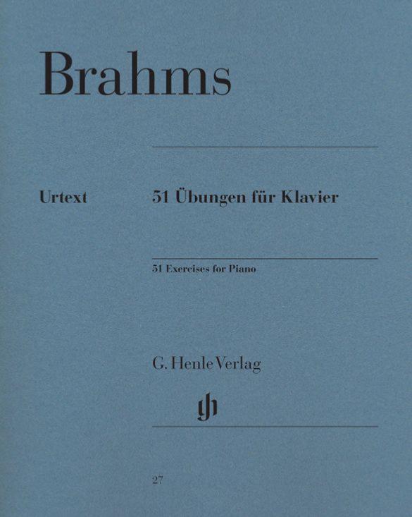 Brahms Johannes - Exercices (51) - Piano