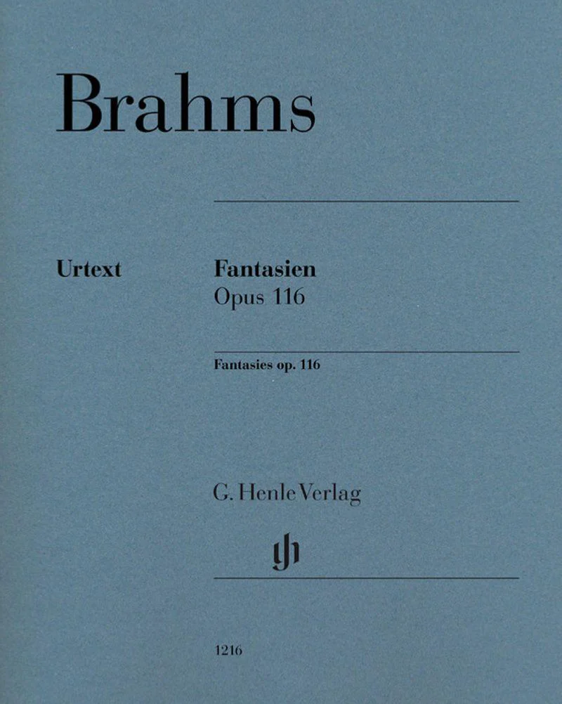 Brahms Johannes - Fantaisies Opus 116 - Piano